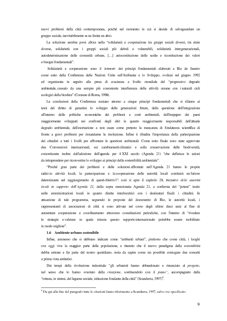 Anteprima della tesi: Comunicazione ed integrazione delle politiche per l’attuazione della sostenibilità., Pagina 9