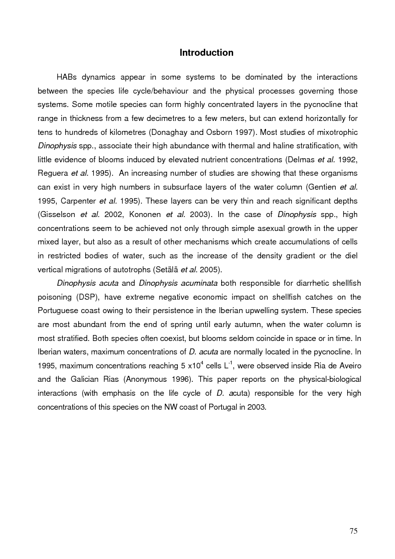 Anteprima della tesi: Dynamics of Phytoplankton and Zooplankton Communities on the Continental Shelf of Northern Portugal, Pagina 7