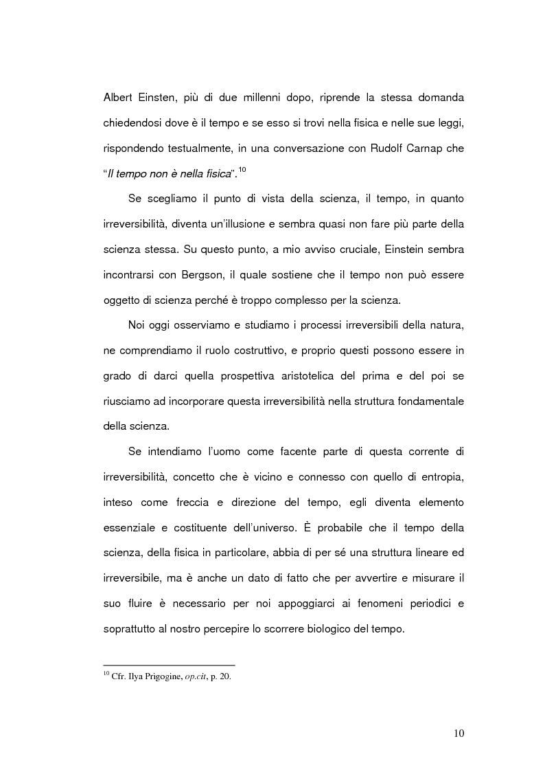 Anteprima della tesi: Il Concetto di tempo nella Teoria della Relatività di Einstein e le sue conseguenze filosofiche, Pagina 10