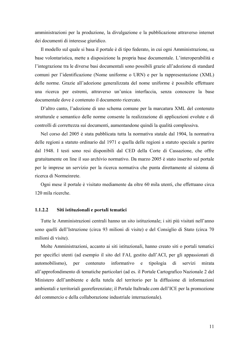 Anteprima della tesi: Lo stato delle Intranet nella Pubblica Amministrazione, Pagina 9