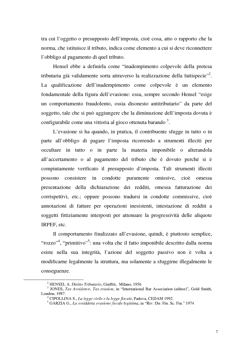 Anteprima della tesi: La normativa tributaria antielusione (art. 37 - bis D.P.R. 600/1973) con particolare riferimento alla scissione di società, Pagina 5