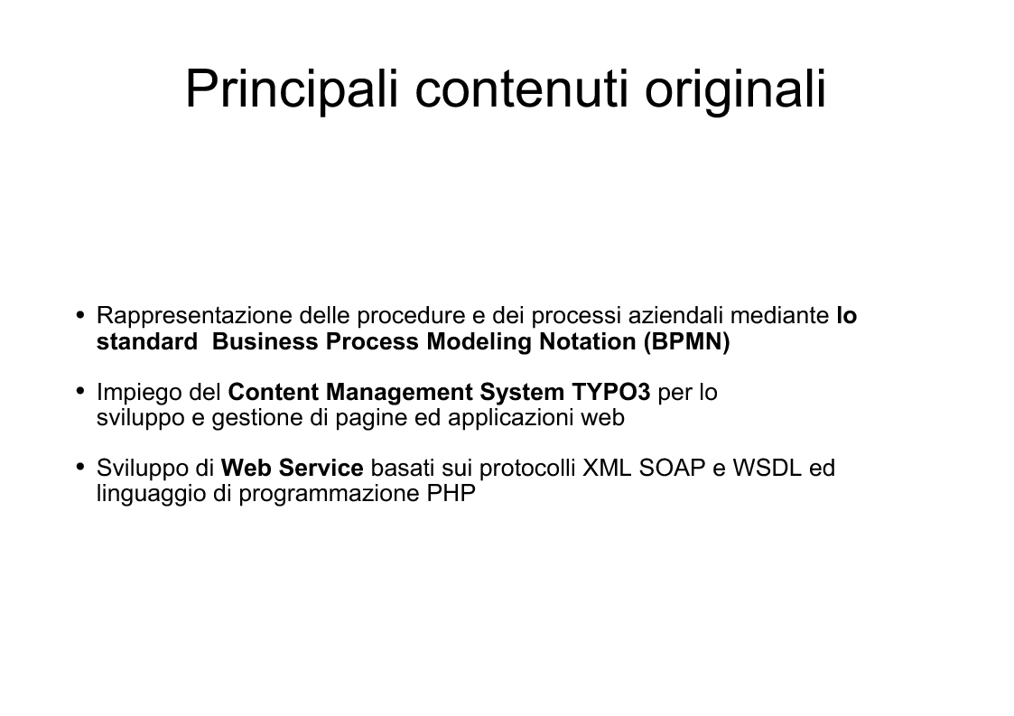 Anteprima della tesi: Applicazioni Internet-based per la gestione dei processi aziendali, Pagina 4