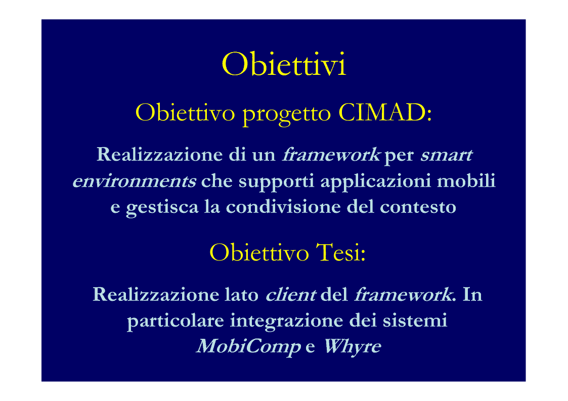 Anteprima della tesi: Un framework per la gestione del contesto in ambienti intelligenti, Pagina 5