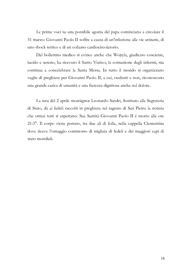 Anteprima della tesi: L'ultima battaglia di Giovanni Paolo II. Il Vaticano e i suoi rappresentanti nei giorni convulsi della guerra contro l'Iraq; le relazioni internazionali della Santa Sede negli articoli e negli editoriali dei maggiori giornali italiani, Pagina 13