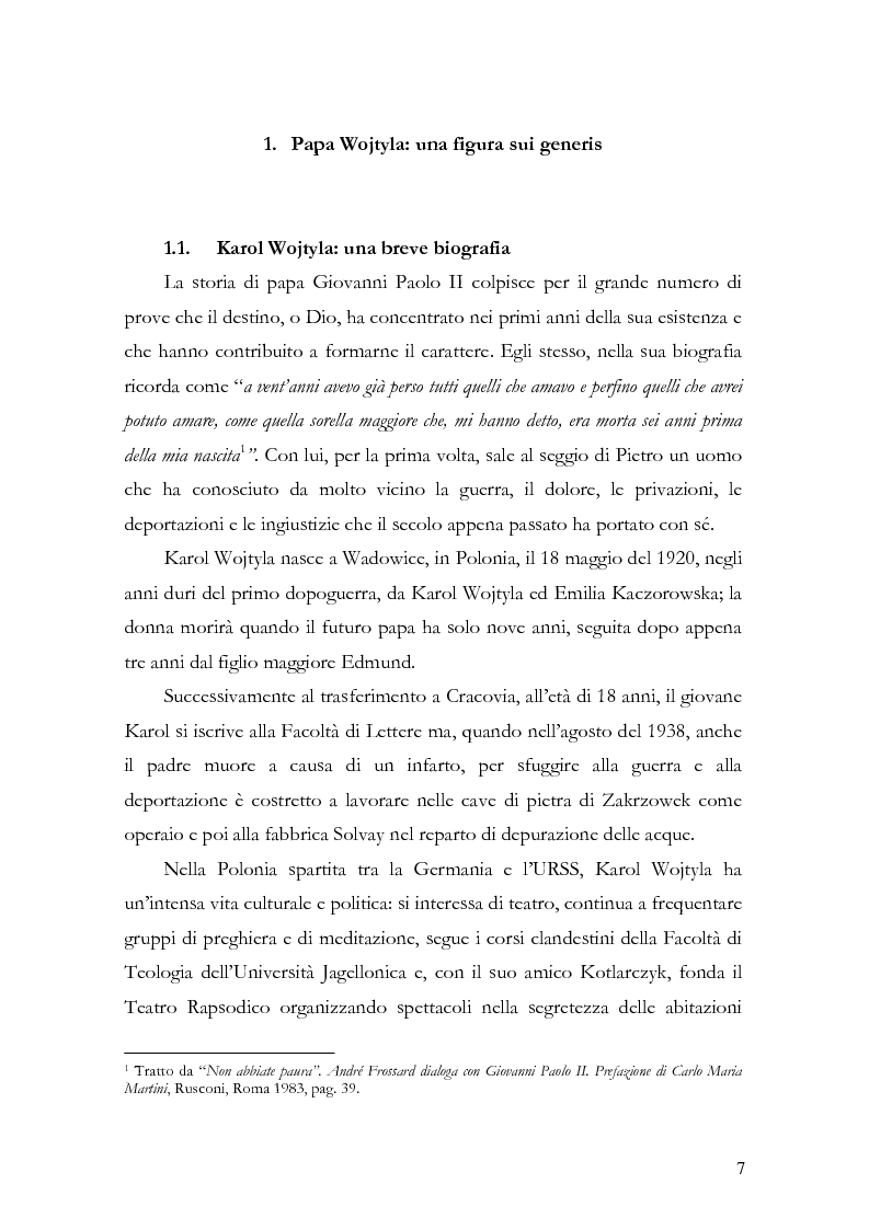Anteprima della tesi: L'ultima battaglia di Giovanni Paolo II. Il Vaticano e i suoi rappresentanti nei giorni convulsi della guerra contro l'Iraq; le relazioni internazionali della Santa Sede negli articoli e negli editoriali dei maggiori giornali italiani, Pagina 4