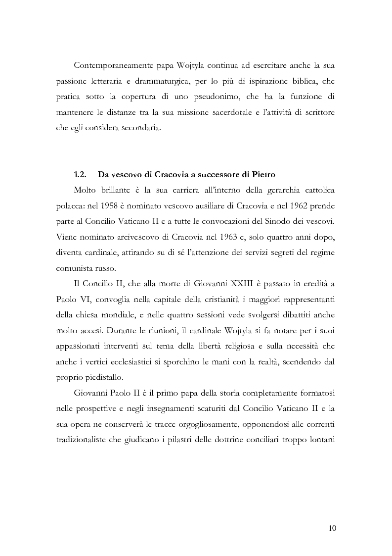 Anteprima della tesi: L'ultima battaglia di Giovanni Paolo II. Il Vaticano e i suoi rappresentanti nei giorni convulsi della guerra contro l'Iraq; le relazioni internazionali della Santa Sede negli articoli e negli editoriali dei maggiori giornali italiani, Pagina 7