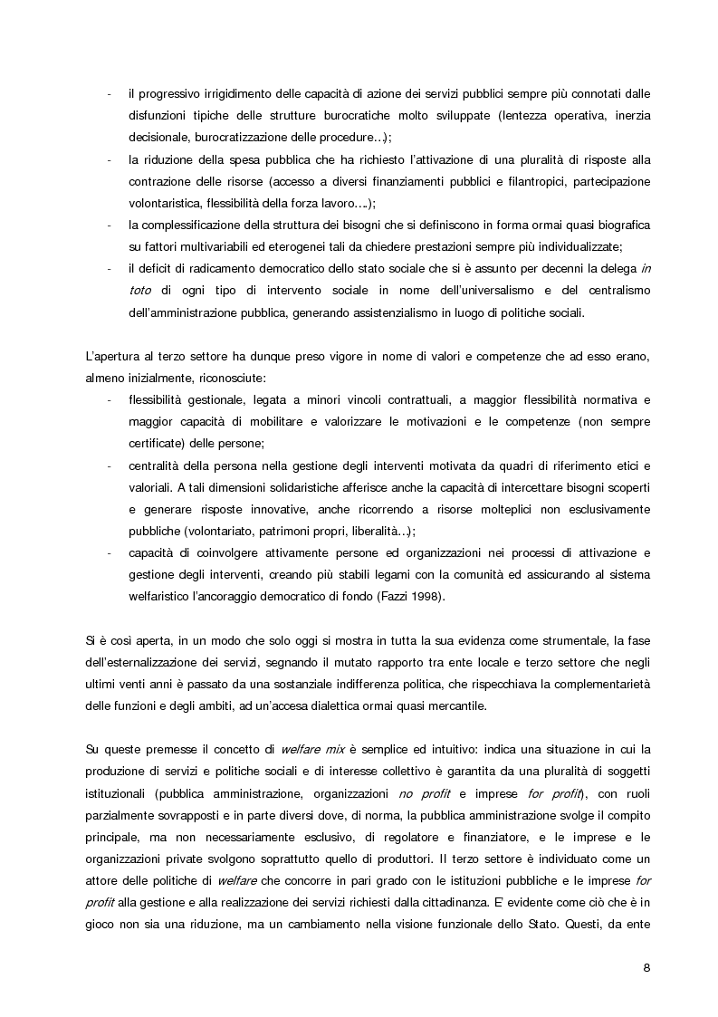 Anteprima della tesi: Welfare Re-Mix considerazioni a sostegno di un dialogo possibile tra bene comune e razionalità limitate, Pagina 5
