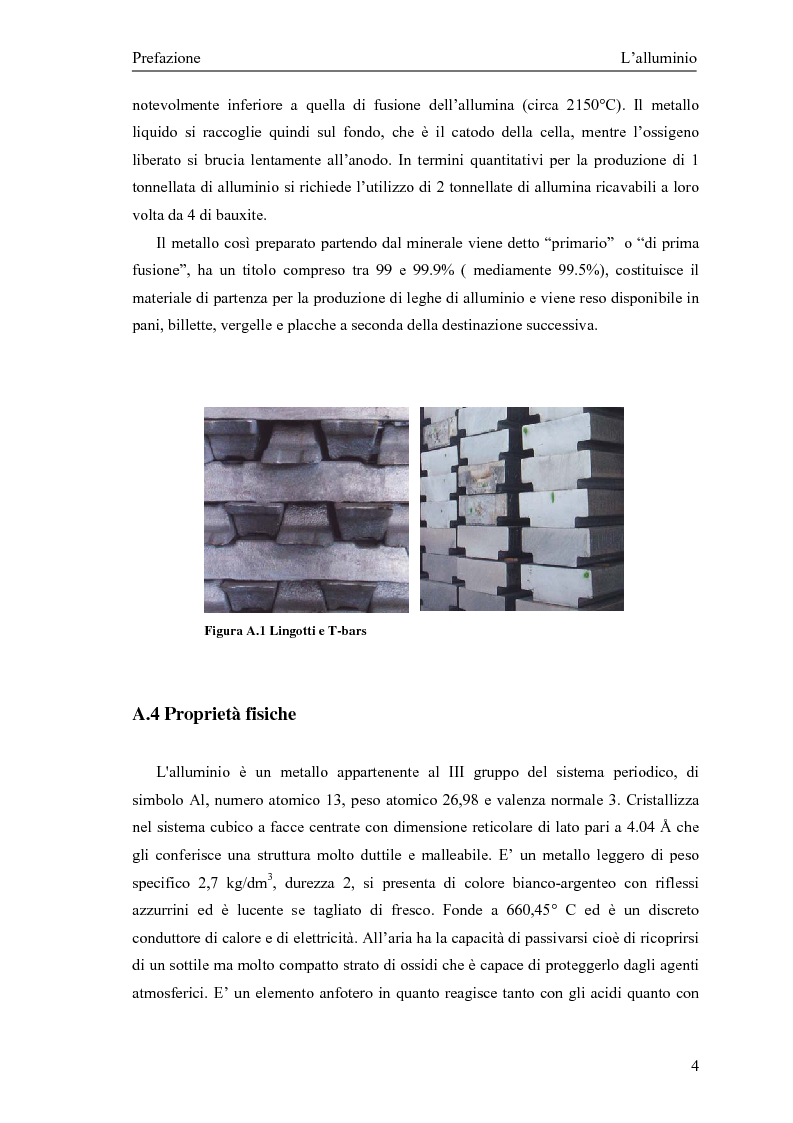 Anteprima della tesi: Valutazione della corretta tipologia di forno fusorio per alluminio secondario, Pagina 4