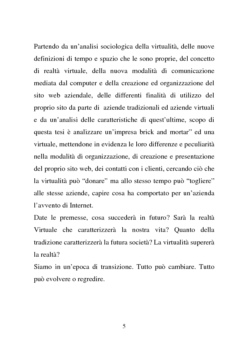 Anteprima della tesi: Quando la virtu@lità supera la realtà, Pagina 5