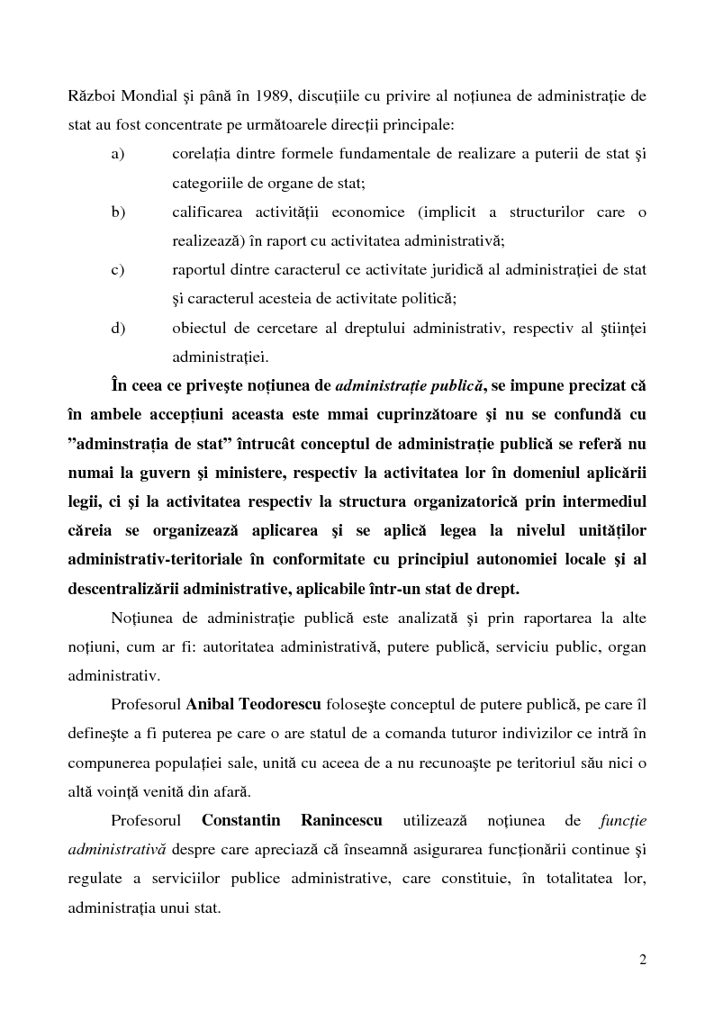 Anteprima della tesi: Conceptul autonomiei locale si controlul ierarhic, Pagina 2