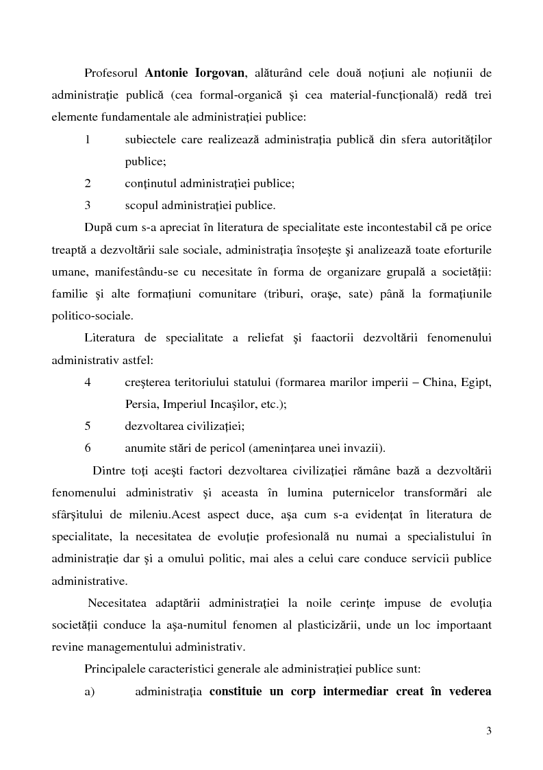 Anteprima della tesi: Conceptul autonomiei locale si controlul ierarhic, Pagina 3