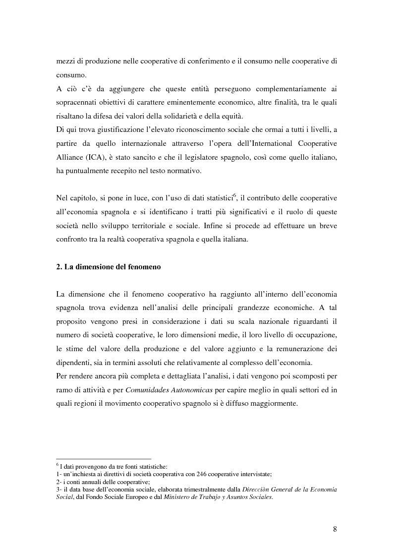 Anteprima della tesi: La formula cooperativa d'impresa in Spagna e in Italia: un'analisi comparata, Pagina 8