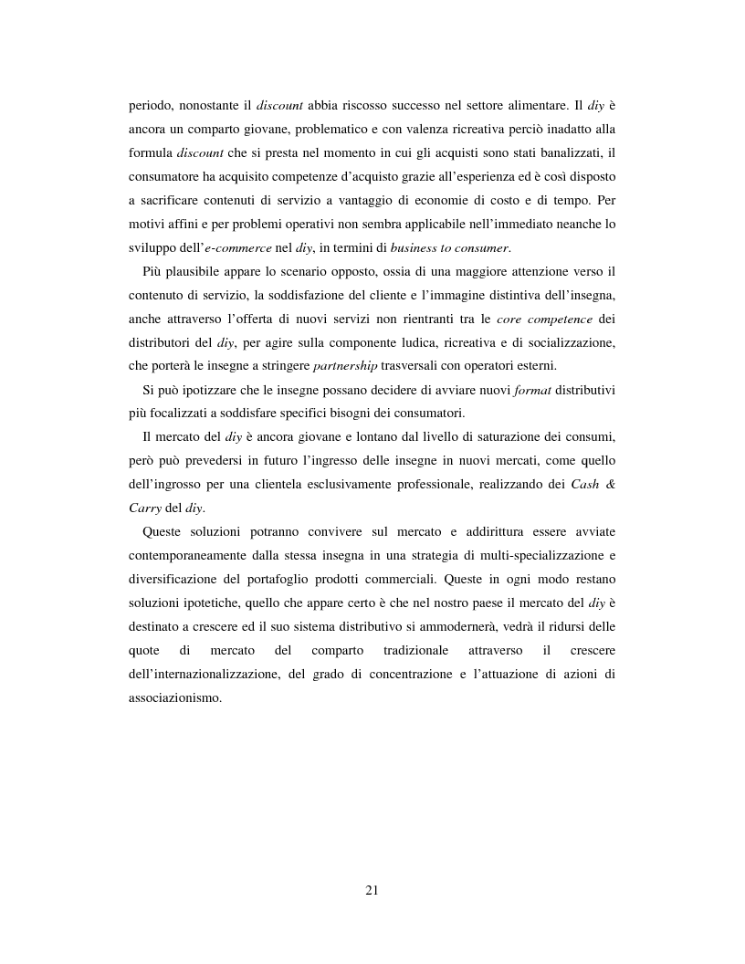 Anteprima della tesi: L'evoluzione del sistema distributivo nel mercato del do it yourself, Pagina 11