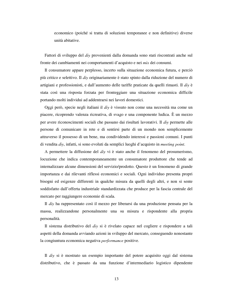 Anteprima della tesi: L'evoluzione del sistema distributivo nel mercato del do it yourself, Pagina 3