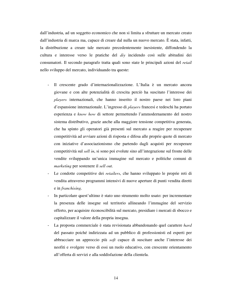 Anteprima della tesi: L'evoluzione del sistema distributivo nel mercato del do it yourself, Pagina 4