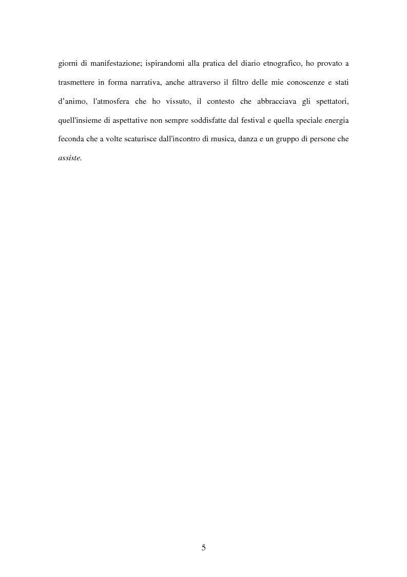 Anteprima della tesi: Danza in Festival: Oriente Occidente nel nuovo millennio, Pagina 6