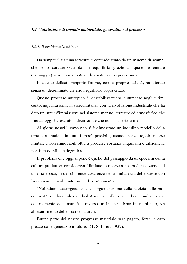 Anteprima della tesi: Il paesaggio nelle valutazioni di impatto ambientale, Pagina 6