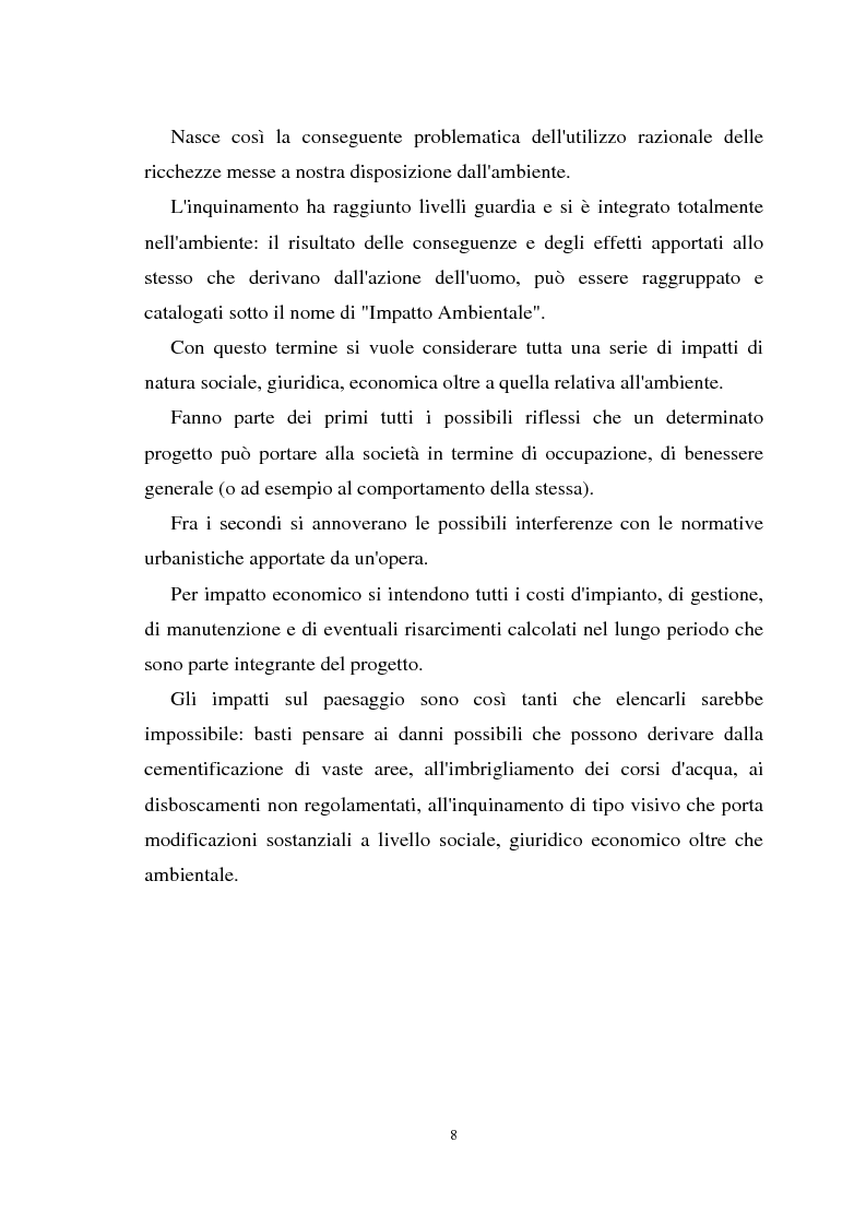 Anteprima della tesi: Il paesaggio nelle valutazioni di impatto ambientale, Pagina 7
