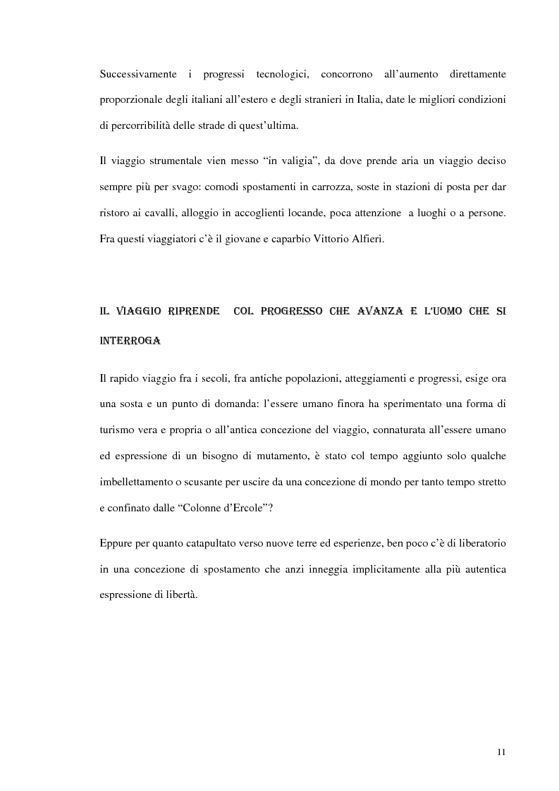 Anteprima della tesi: Psicologia del turismo e rappresentazione delle risorse del territorio: un'ipotesi di ricerca sugli operatori della provincia di Bari, Pagina 10
