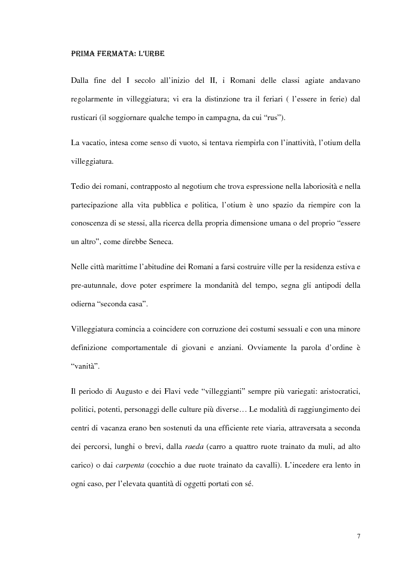 Anteprima della tesi: Psicologia del turismo e rappresentazione delle risorse del territorio: un'ipotesi di ricerca sugli operatori della provincia di Bari, Pagina 6