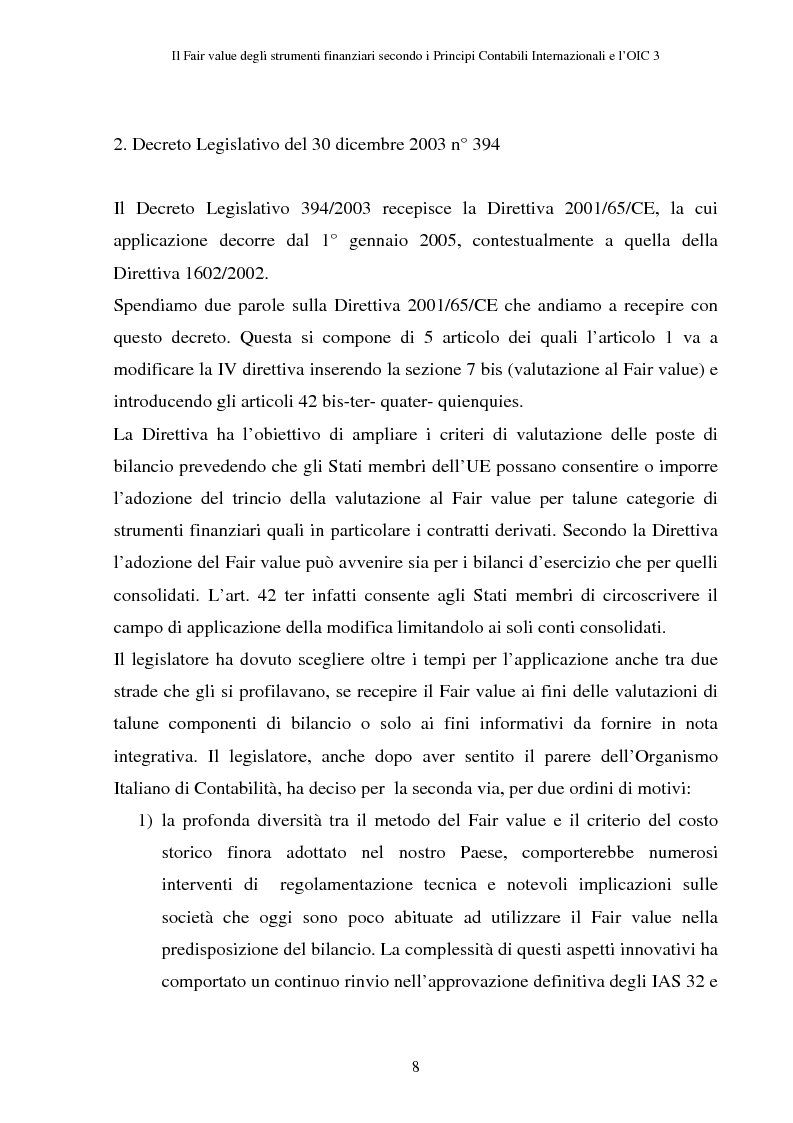 Anteprima della tesi: Il fair value degli strumenti finanziari secondo i principi contabili internazionali e l'OIC 3, Pagina 4