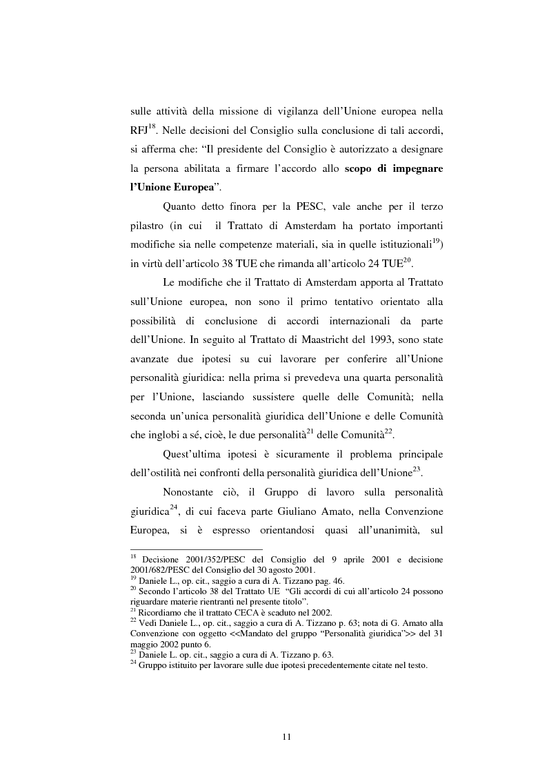 Anteprima della tesi: Relazioni esterne dell'Unione Europea: uno sguardo alle relazioni con il Giappone., Pagina 5