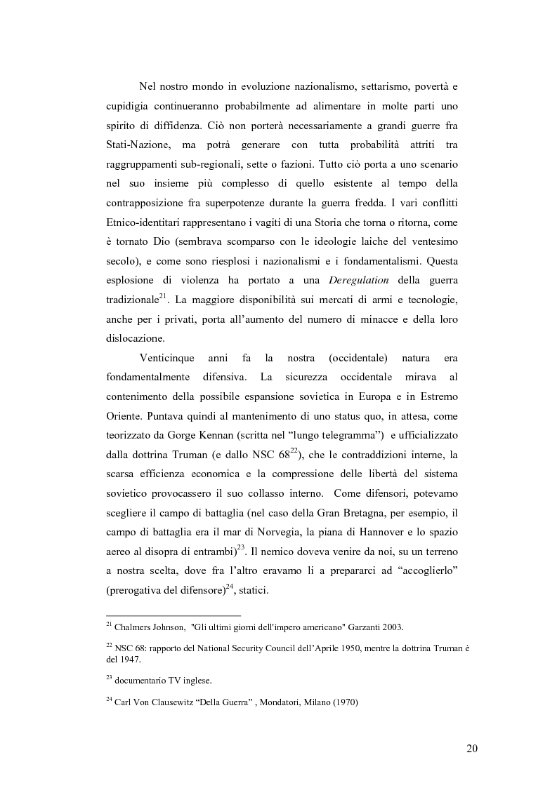 Anteprima della tesi: I Cambiamenti nelle forme della guerra e le Forze Speciali, Pagina 10