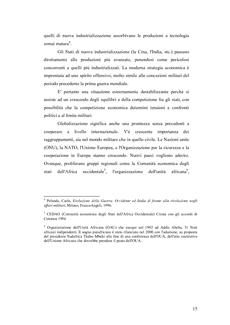 Anteprima della tesi: I Cambiamenti nelle forme della guerra e le Forze Speciali, Pagina 5