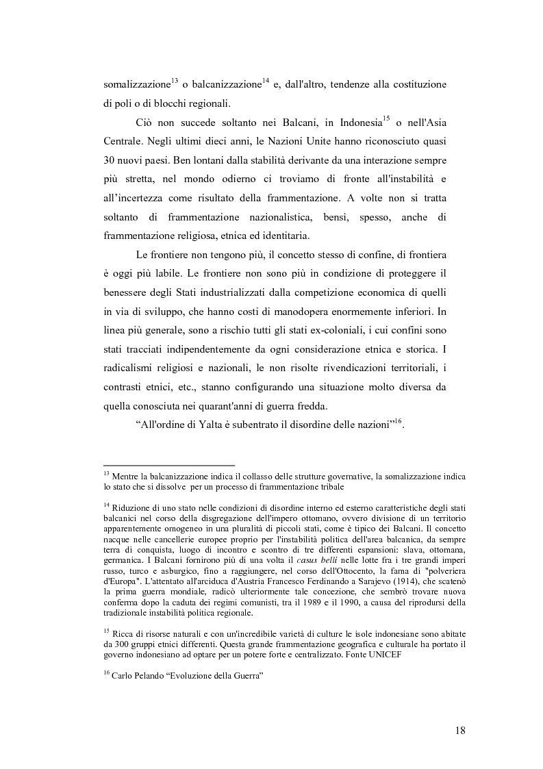 Anteprima della tesi: I Cambiamenti nelle forme della guerra e le Forze Speciali, Pagina 8