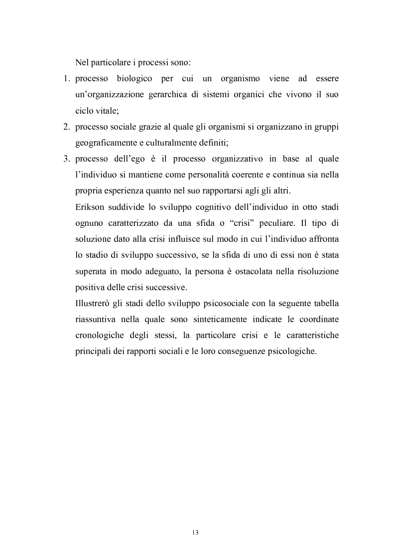 Anteprima della tesi: Dinamiche psicologiche di costruzione dell'identità in soggetti immigrati di seconda generazione, Pagina 11