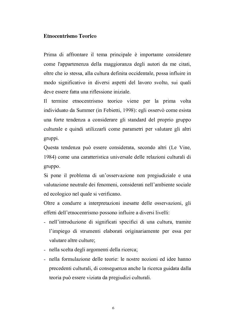 Anteprima della tesi: Dinamiche psicologiche di costruzione dell'identità in soggetti immigrati di seconda generazione, Pagina 4