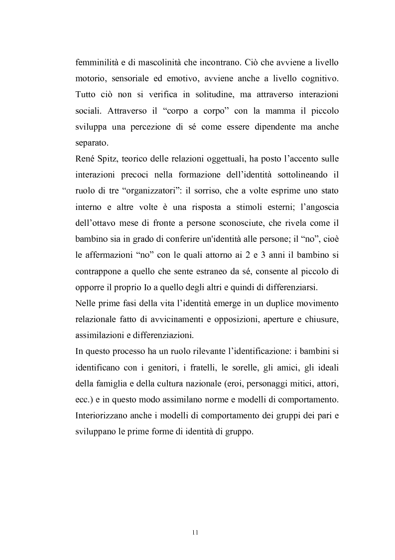 Anteprima della tesi: Dinamiche psicologiche di costruzione dell'identità in soggetti immigrati di seconda generazione, Pagina 9