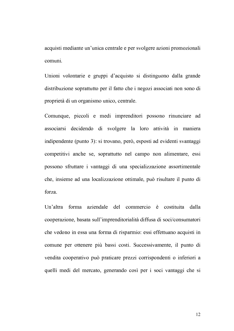 Anteprima della tesi: Analisi economico-finanziaria di un'azienda della grande distribuzione organizzata: Aligros SpA, Pagina 10