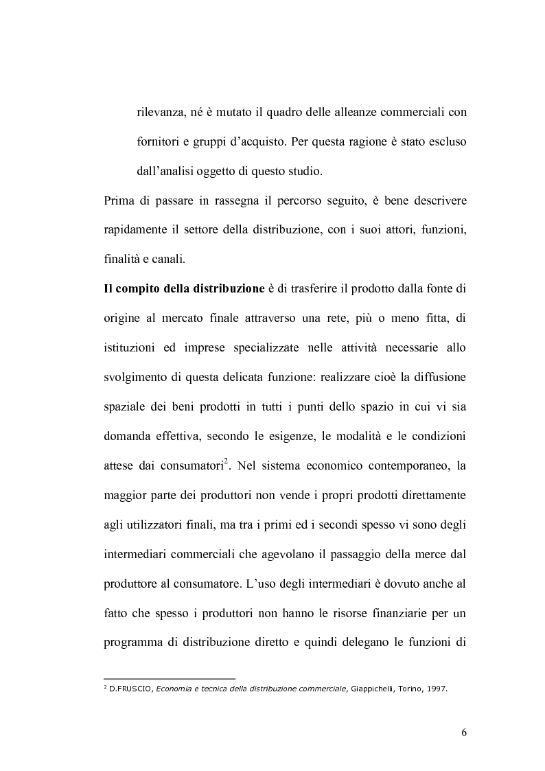 Anteprima della tesi: Analisi economico-finanziaria di un'azienda della grande distribuzione organizzata: Aligros SpA, Pagina 4