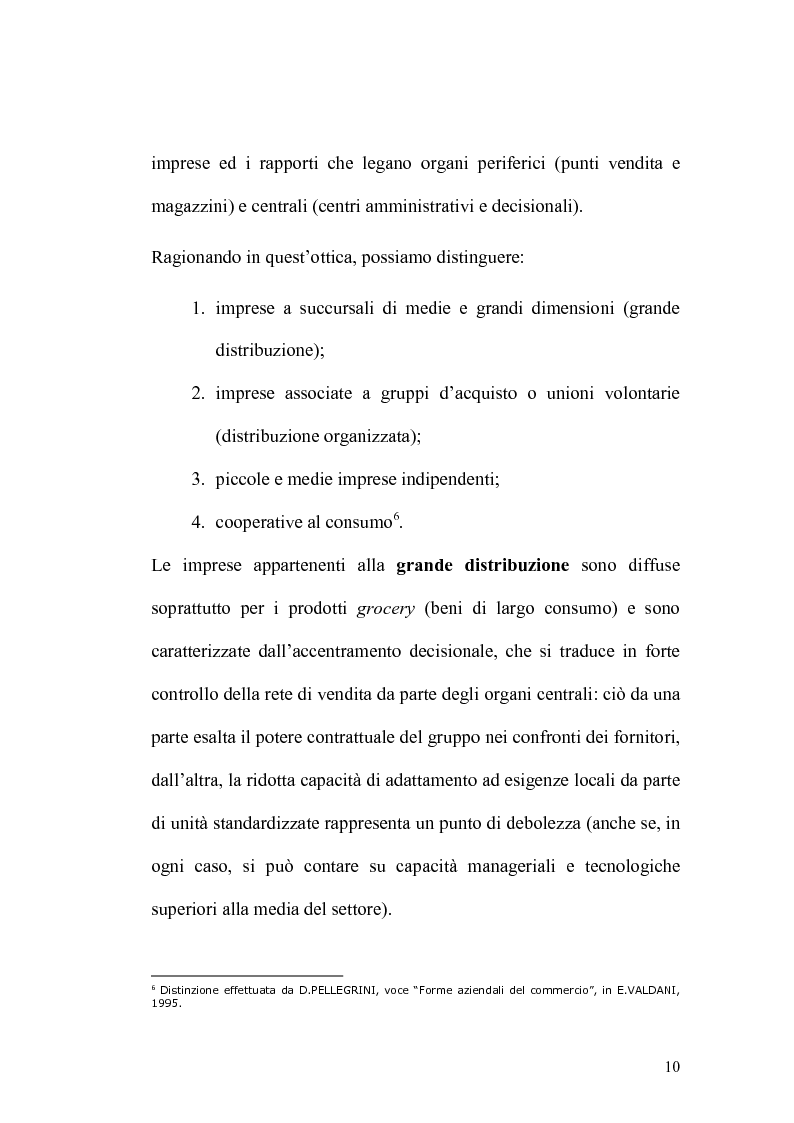 Anteprima della tesi: Analisi economico-finanziaria di un'azienda della grande distribuzione organizzata: Aligros SpA, Pagina 8