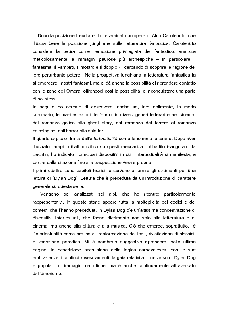 Anteprima della tesi: Una lettura di Dylan Dog, Pagina 2
