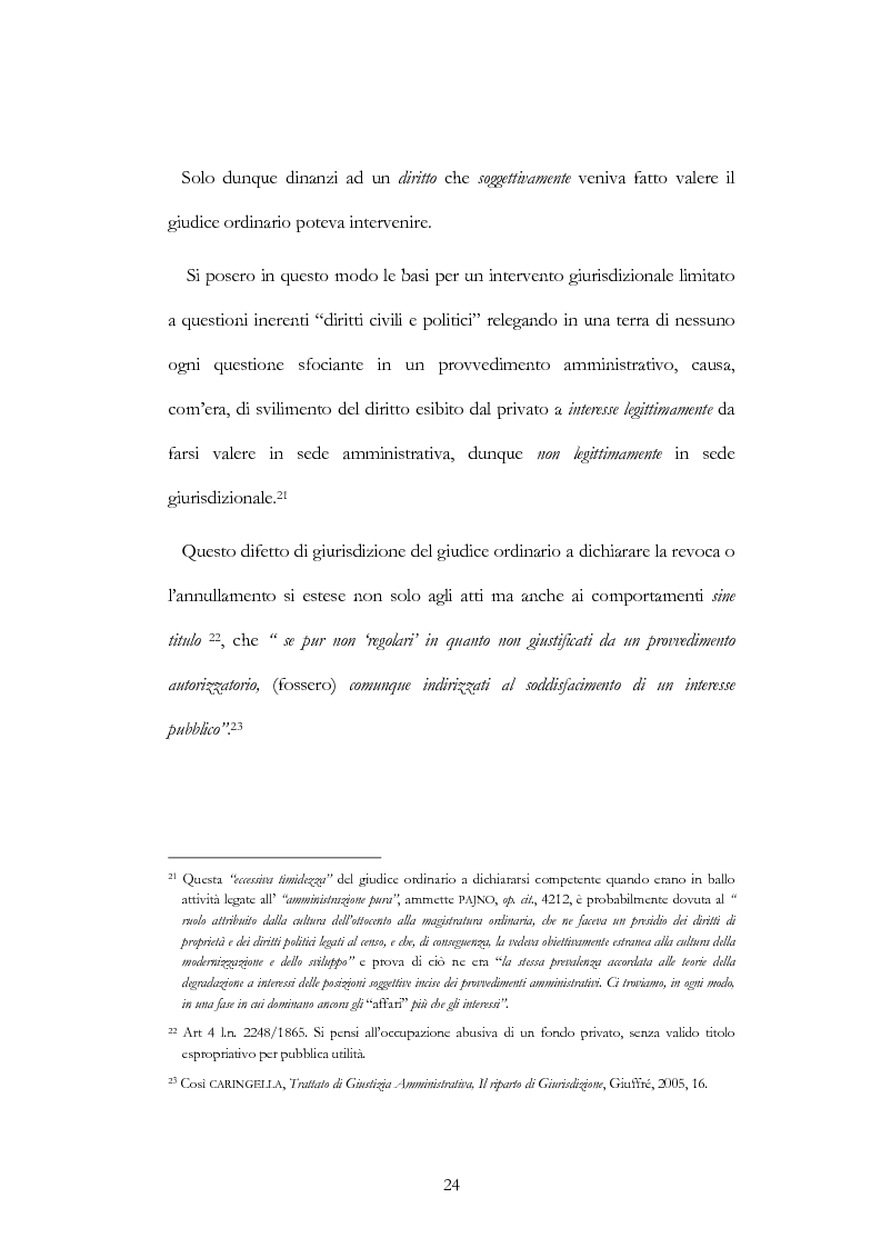 Anteprima della tesi: I nuovi ambiti della giurisdizione esclusiva e la ''materia'' dei servizi pubblici, Pagina 10