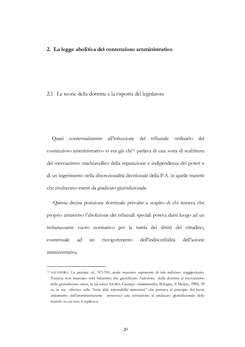 Anteprima della tesi: I nuovi ambiti della giurisdizione esclusiva e la ''materia'' dei servizi pubblici, Pagina 6