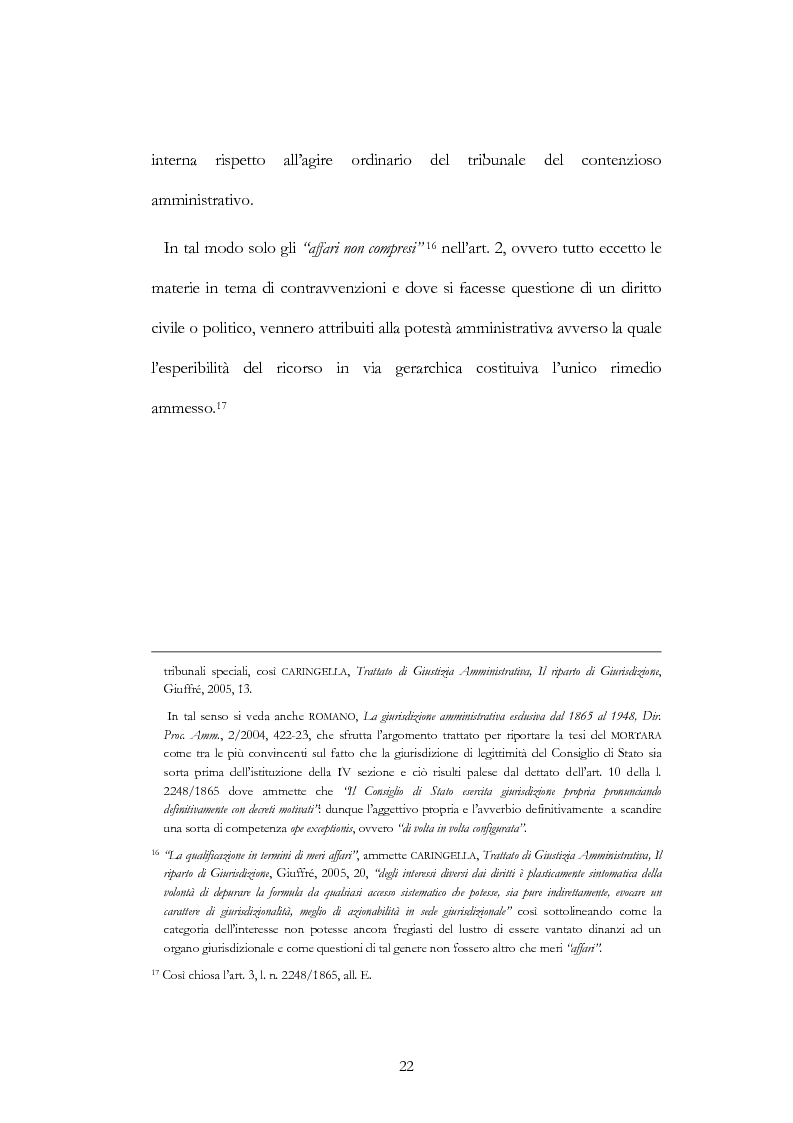 Anteprima della tesi: I nuovi ambiti della giurisdizione esclusiva e la ''materia'' dei servizi pubblici, Pagina 8