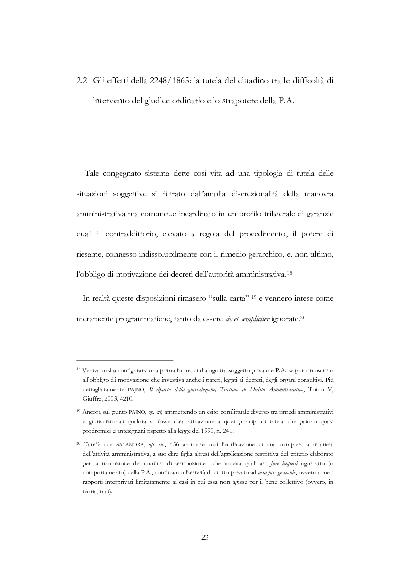 Anteprima della tesi: I nuovi ambiti della giurisdizione esclusiva e la ''materia'' dei servizi pubblici, Pagina 9