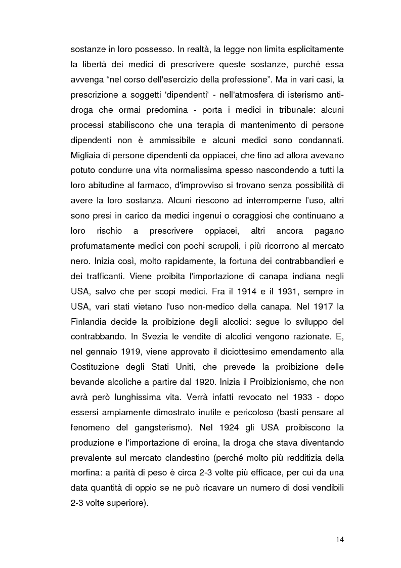 Anteprima della tesi: Somatizzazione di ansia e depressione nella eziopatogenesi della doppia diagnosi, Pagina 13