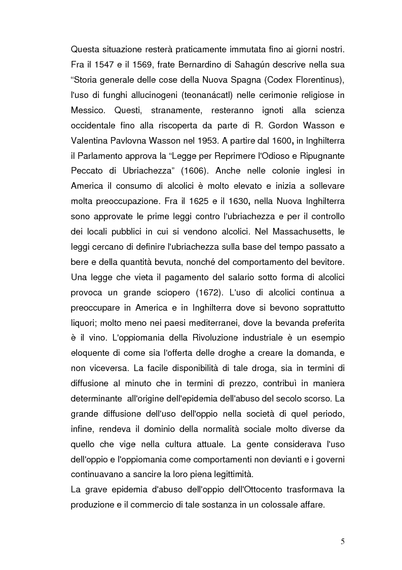 Anteprima della tesi: Somatizzazione di ansia e depressione nella eziopatogenesi della doppia diagnosi, Pagina 4