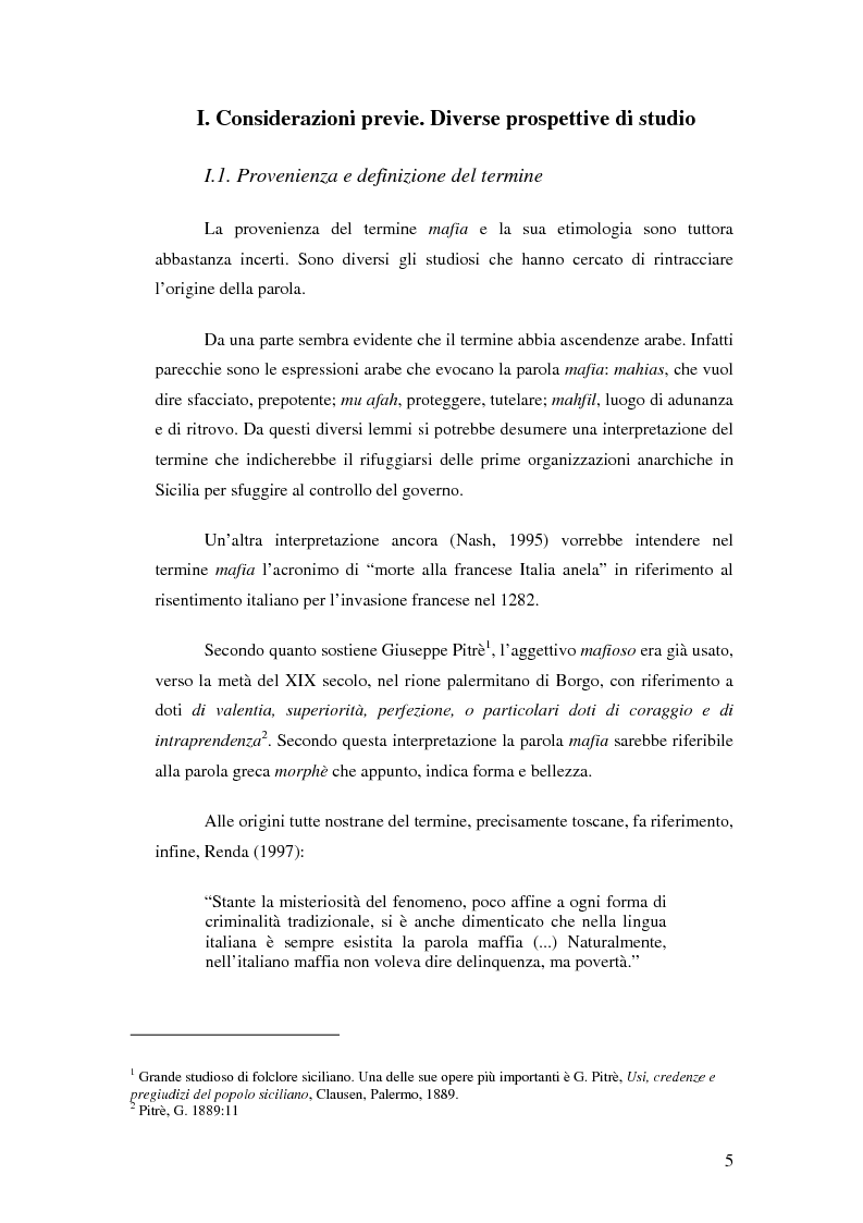 Anteprima della tesi: La mafia nel mercato sanitario, Pagina 3