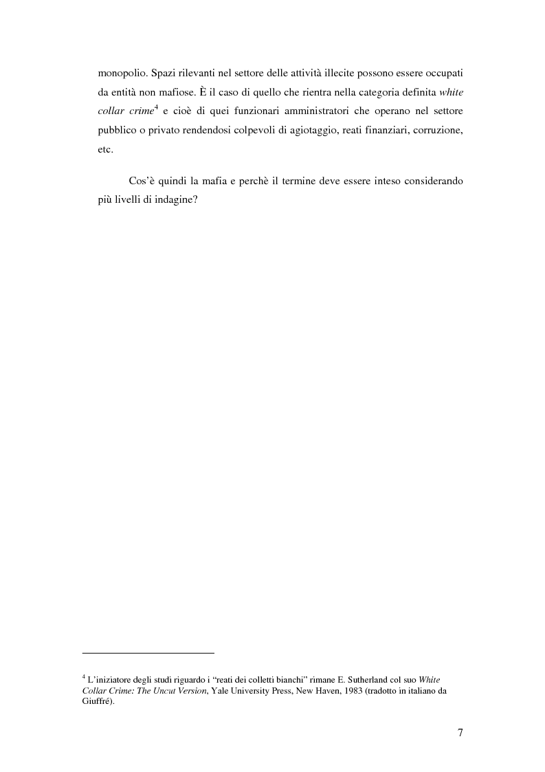 Anteprima della tesi: La mafia nel mercato sanitario, Pagina 5