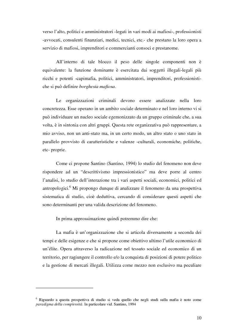 Anteprima della tesi: La mafia nel mercato sanitario, Pagina 8
