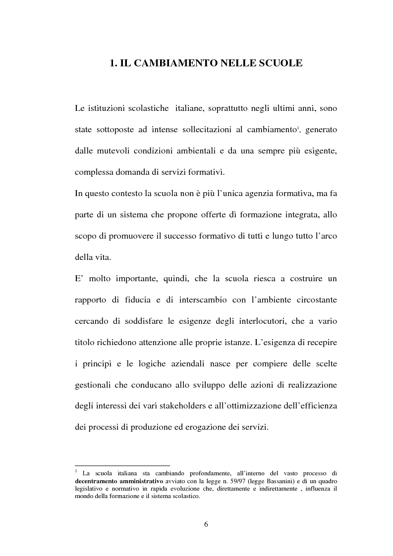Anteprima della tesi: Il ruolo della comunicazione nelle istituzioni scolastiche, Pagina 3