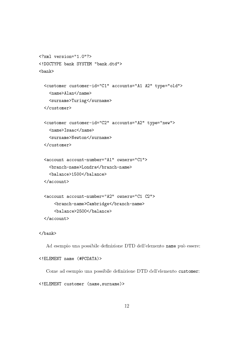 Anteprima della tesi: Risoluzione efficiente di interrogazioni XPath su documenti XML con attributi e riferimenti, Pagina 10