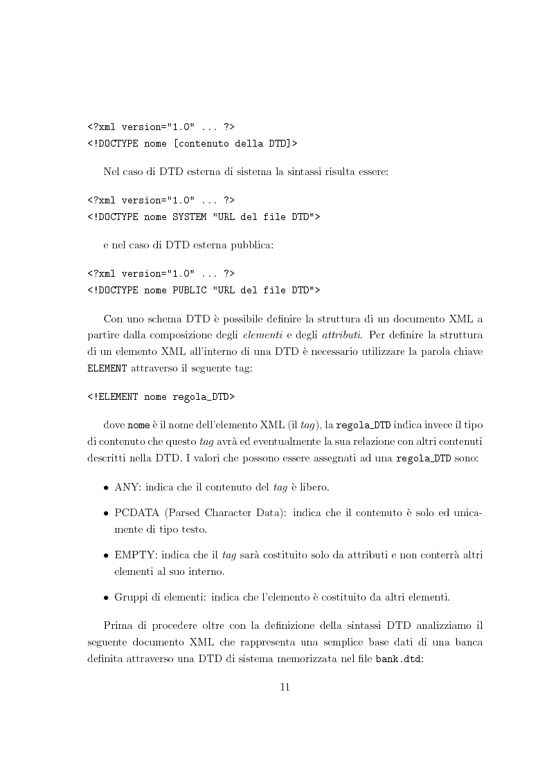Anteprima della tesi: Risoluzione efficiente di interrogazioni XPath su documenti XML con attributi e riferimenti, Pagina 9