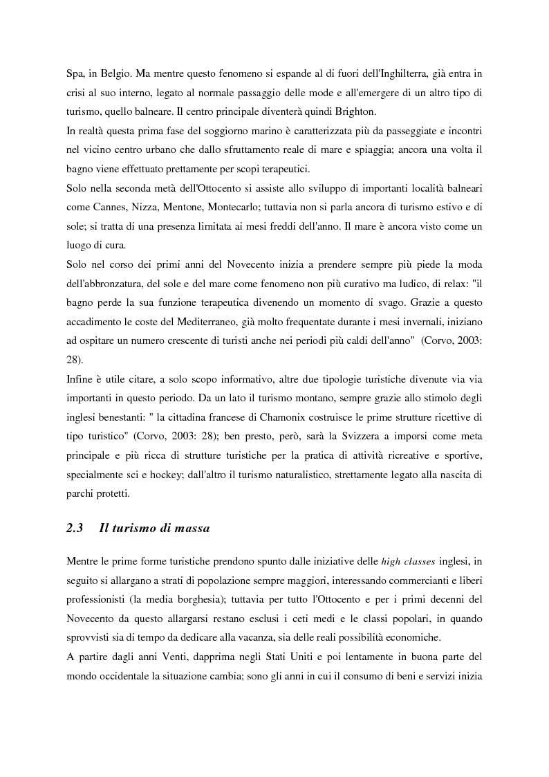 Anteprima della tesi: Evoluzione del turismo e fenomeno turistico nell'epoca della globalizzazione, con particolare attenzione agli stili turistici dei giovani, Pagina 4