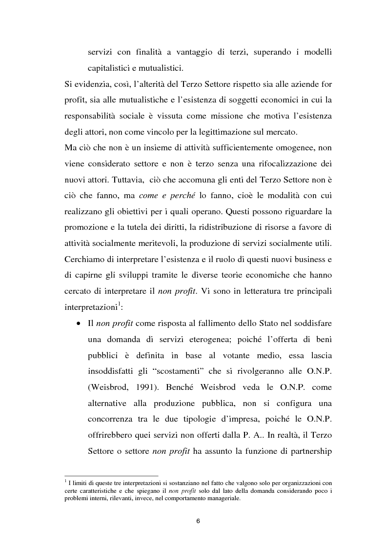 Anteprima della tesi: Alla ricerca dell'Impresa sociale, Pagina 6